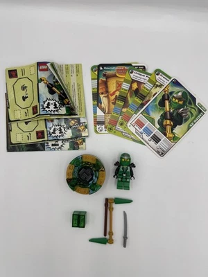 Lego Ninjago 9574 Lloyd ZX njo065 conjunto giratório 100% completo incluindo cartas - Imagem 1 de 4