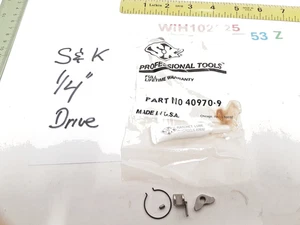 SK Handwerkzeuge 40970-9 ~ 1/4 Antrieb Profi Ratsche Reparatursatz Made in USA - Bild 1 von 4