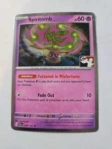 Spiritomb 089/193 NM Cosmos Holo Prize Pick Series 4 Play Stamp Stamped - Picture 1 of 2