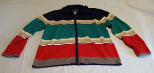 Chaqueta vintage Sag Harbor con cremalleras varios colores para mujer talla grande 100 % algodón - Imagen 1 de 6