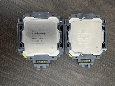 Intel Xeon E5-2643 V4 @ 3.4GHz | Works | Homelab & Server CPU | includes bracket - Image 1 of 3