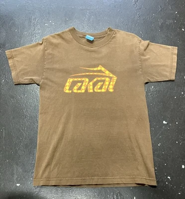 Camisa De Colección Desteñida Envejecida Y2K Lakai Calzado Patinador Patinador SK8 Marrón S Foto 1 de 4