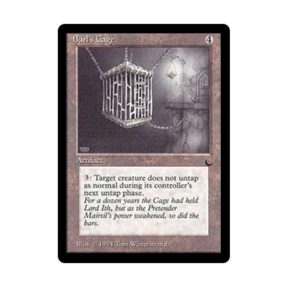 WOTC MtG The Dark Barl's Cage (R) EX - Image 1 of 1