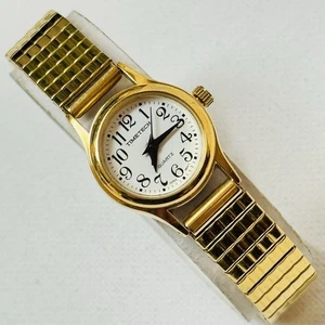 Timetech Small Face Damen Krankenschwestern Dress Watch 6" Max Gold Stretchband 2655L - Bild 1 von 10
