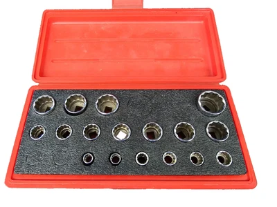 Snap-on 217FMY FM Series Metric Socket Set 3/8" Drive 8 9 10 11 12 13 14 22 26mm - Image 1 of 4