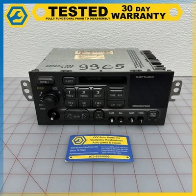 Radio cinta casete Chevy Corvette C5 97-04 OEM 16257631 Foto 1 de 4