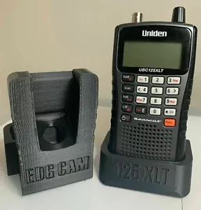 3D-gedruckter Schreibtischständer für Uniden Bearcat UBC 125XLT (UK)/125AT (USA) - Bild 1 von 8