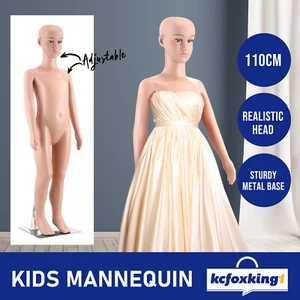 Child Mannequin 110CM Model Clothes Dressmaker Torso Manikin Dummy Full Body - Picture 1 of 10