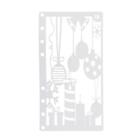 LF# A6 Page Lace Ruler Scrapbook Template Stencil DIY Photo Album Drawing Tool