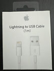 Apple 1m Lighting Charger Cable for iPhone and iPad - White (MD818ZM/A)