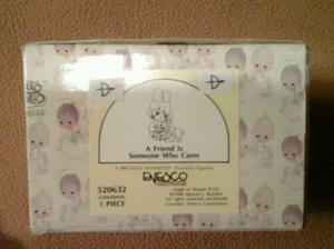 Precious Moments, 520632, A Friend Is Someone Who Cares, Issued 1988, Retired 95 - Picture 1 of 5
