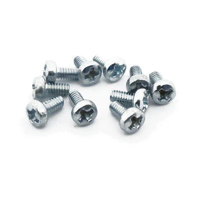 THE RUSTY BOLT SHOP M2 x 4mm, Phillips Pan Head Screws, 4.8 Steel, Zinc Plated