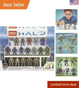 Exklusives Mega Halo Bauset - 20 Micro Action Figuren mit Zubehör - Bild 1 von 9
