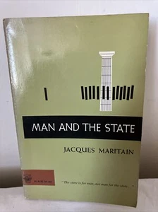 Man and the State Jacques Maritain Paperback 1966  - Picture 1 of 14