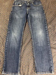 Signature Levi's Denim Jean Boys 12 Regular Athletic Adjustable Waist - Picture 1 of 10