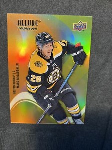 22-23 UD Allure Hockey Rookie Color Flow Orange-Yellow SF-18 Marc McLaughlin