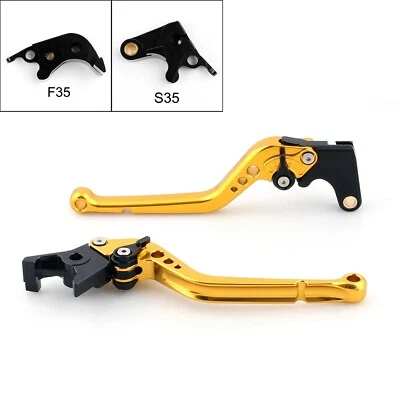 Brake Clutch Levers For Suzuki GSXR600 GSXR750 2006-10 GSXR1000 2005-06 Gold #3 Foto 1 de 3