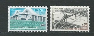 FRANCE EUROPE SELECTION BRIDGES MNH STAMPS LOT (FR 122) - Picture 1 of 1