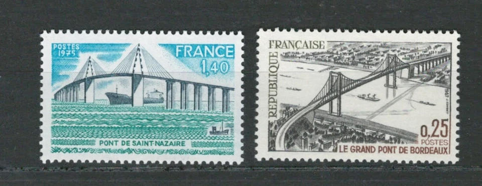 FRANCE EUROPE SELECTION BRIDGES MNH STAMPS LOT (FR 122) - Image 1 of 1