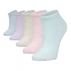 Sneaker calze donna estate 5 paia sport tempo libero piedi cotone taglia 36-39 - Foto 1 di 6