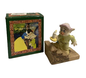 Royal Doulton Disney Snow White Dopey by Candlelight Figure With Box VTG - Picture 1 of 5