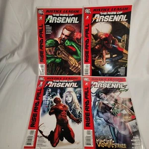 Komplettsatz Justice League: The Rise of Arsenal #1-4 (2010) DC Comics NM 9.0 - Bild 1 von 3