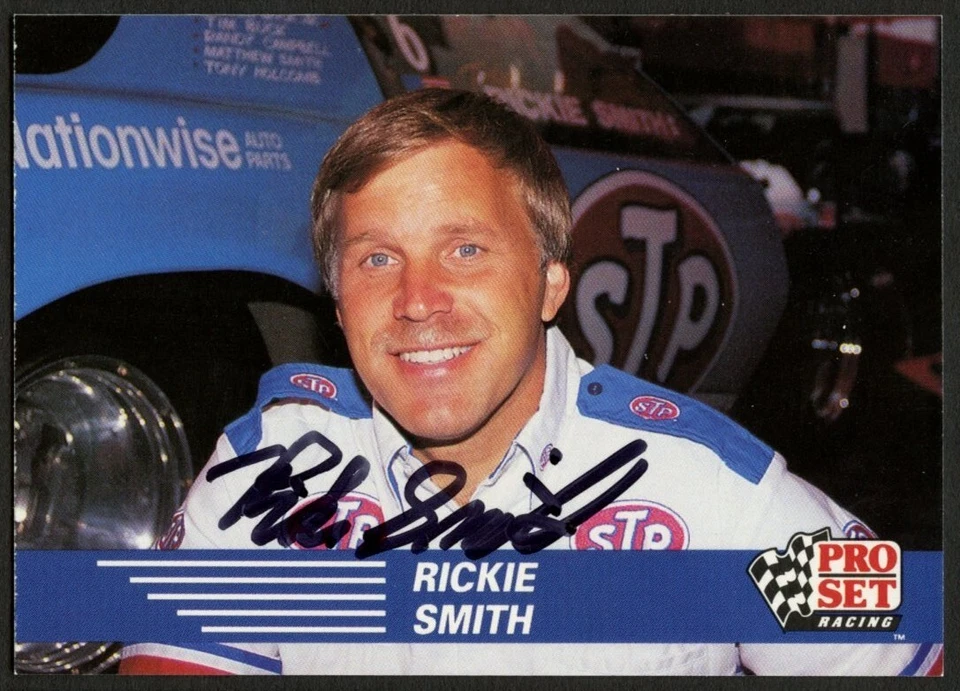 Rickie Smith #39 signed autograph auto 1991 Pro Set  NHRA Trading Card - Image 1 of 1