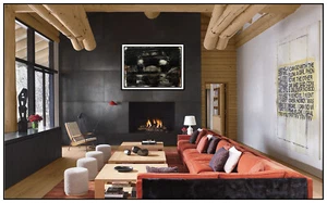 David Kapp Large Automobile Original Oil Painting Signed Modern Abstract Artwork - Picture 1 of 5