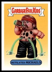 2017 Garbage Pail Kids Hard Rock Sticker Mutilated Michaels #8B - Picture 1 of 2