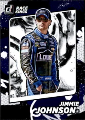 Jimmie Johnson 2022 Donruss Race Kings Card #2 - Image 1 of 2