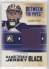 2010-11 ITG Between the Pipes Game-Used Black Jersey /120 Jonathan Quick #M-31