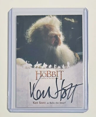 The Hobbit: The Battle of the Five Armies Ken Stott as Balin AUTOGRAPH CARD (KS) - Image 1 of 2