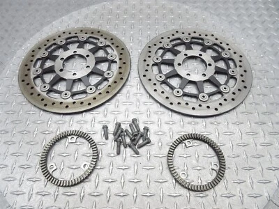 2016 10-16 Victory Cross Country Tour Front Left Right Brake Rotor Disc ABS Ring - Image 1 of 4