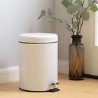 5L Stainless Steel Step Trash Can Garbage Container Bin With Lid For NEY