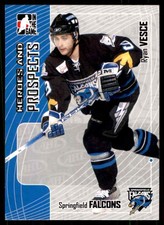 2006-07 In The Game Heroes & Prospects Ryan Vesce #246