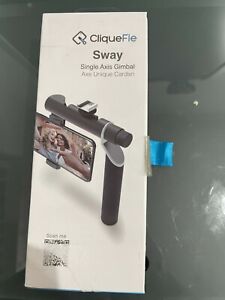 CliqueFie Sway Single Axis Gimbal Selfie Stick Slide Lock Tension Dial CLQSWY - 