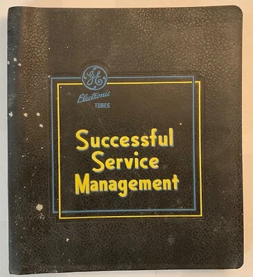 GE Successful Service Management & Oscilloscope Troubleshooting Manual ORIGINAL - Image 1 of 4