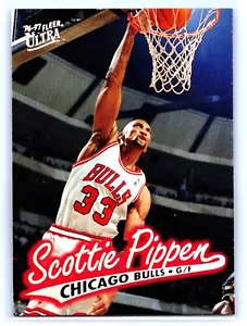 1996-97 Fleer Ultra Scottie Pippen Chicago Bulls #18 - Picture 1 of 2