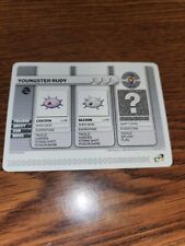 Pokemon Battle Card E Reader Ruby Gameboy Advance 2003 Youngster Rudy Ruby