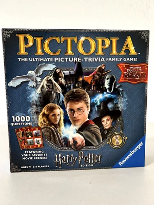 Pictoria Harry Potter Edition: by Ravensburger, Picture Trivia family game - Image 1 of 4