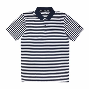 Nike Dri Fit Victory Stripe navy Golf Polo Sz Small 100% Authentic 891853 419 - Picture 1 of 4