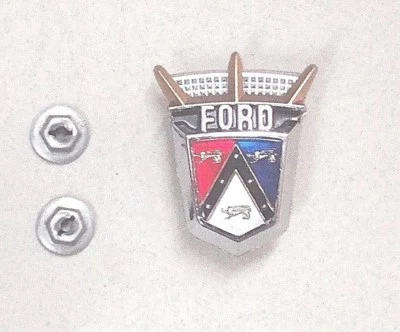 1954 1955 1956 54 55 56 FORD FAIRLANE  DOOR  QUARTER  SEAT  CREST NEW * - Image 1 of 3