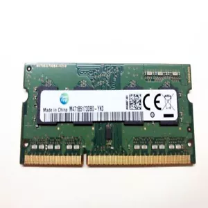 SAMSUNG M471B5173DB0-YK0 (2) 4GB RAM Memory Modules 1Rx8 PC3L-12800S SODIMM - Picture 1 of 1