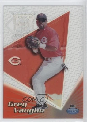 1999 Topps Tek Pattern 02 Greg Vaughn #21 - Image 1 of 2