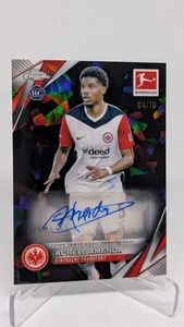 2024-25 Topps Chrome Bundesliga Sapphire Aurele Amenda Rookie Black Auto /10 - Bild 1 von 2