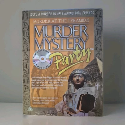 Murder Mystery At The Pyramids Party Game  NEW! - Image 1 of 4