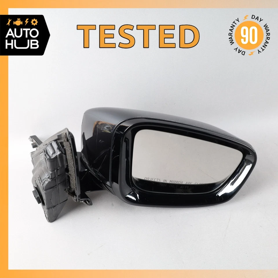 Espejo retrovisor gris puerta lateral derecho pasajero BMW G12 740Li 750i 16-19 OEM Foto 1 de 4