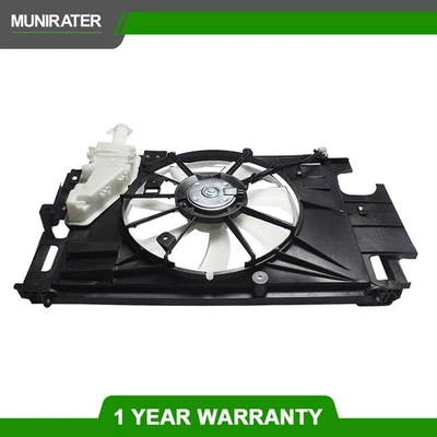 Radiator AC Condenser Cooling Fan Assembly For 2012-18 Toyota Prius C TO3115180 - Image 1 of 4
