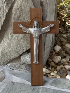 RISEN CHRIST Crucifix 12" - Italian Made - Picture 1 of 9