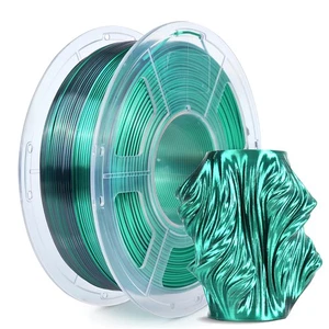 JAYO SILK Dual-Color 3D Printer Filament Black & Green 1.75mm 1.1KG Shiny - Picture 1 of 17